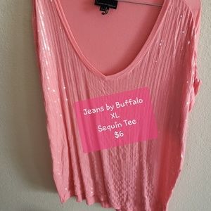 Sequin tee